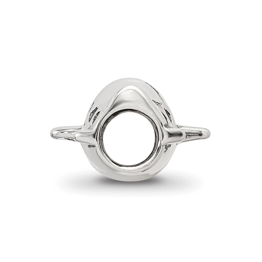 Sterling Silver Reflections Airplane Bead