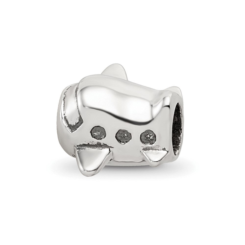 Sterling Silver Reflections Airplane Bead