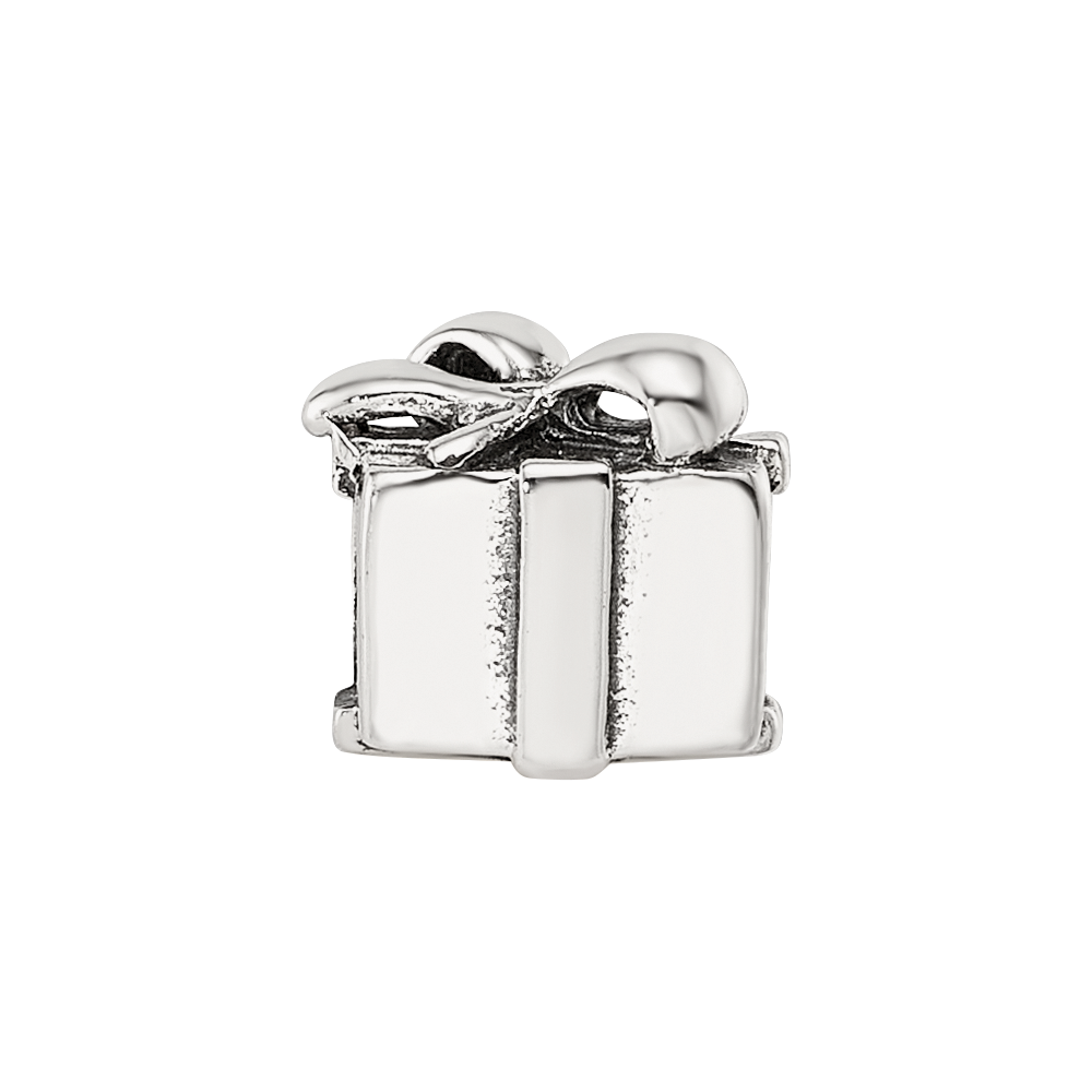 Sterling Silver Reflections Present Bead