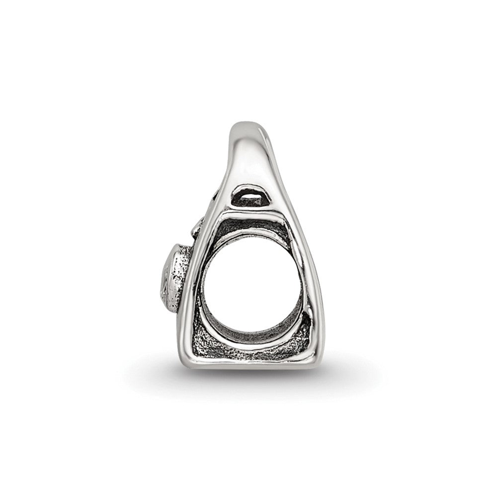 Sterling Silver Reflections CZ Handbag Bead