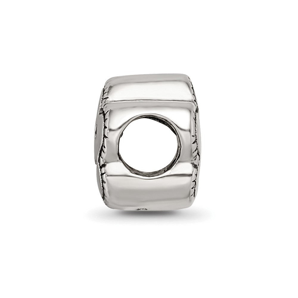 Sterling Silver Reflections Smiley Flower Bead