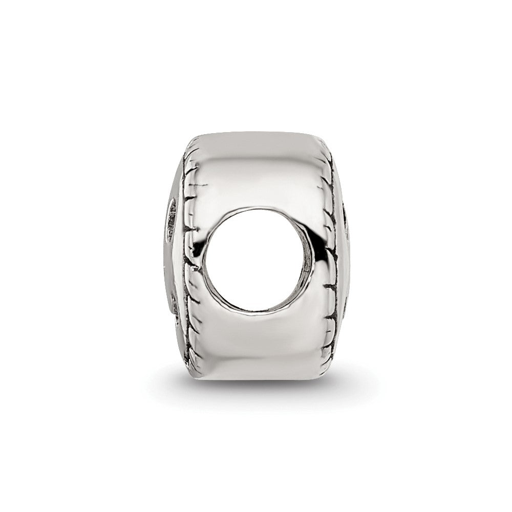 Sterling Silver Reflections Smiley Face Bead