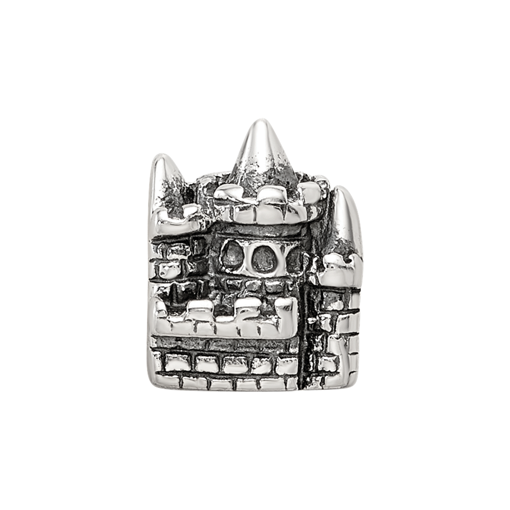 Sterling Silver Reflections Castle Bead