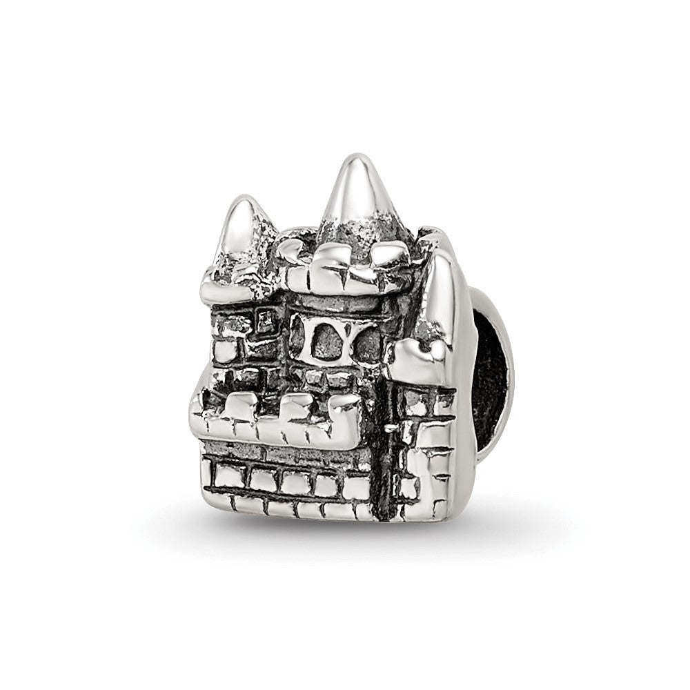Sterling Silver Reflections Castle Bead