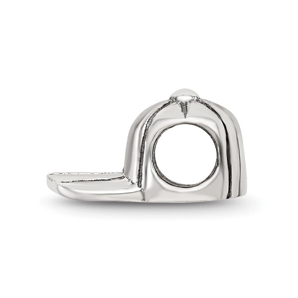 Sterling Silver Reflections Baseball Cap Bead