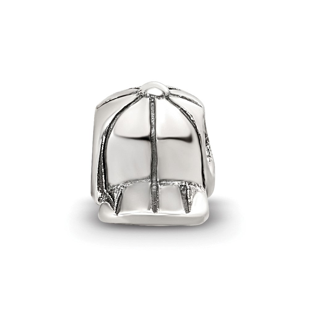 Sterling Silver Reflections Baseball Cap Bead