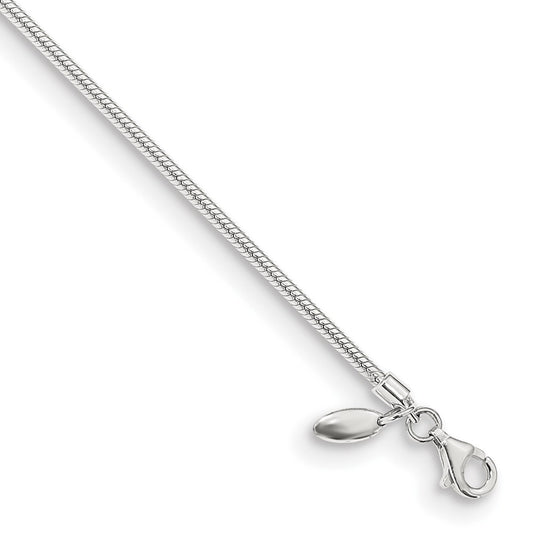 Sterling Silver Reflections Lobster Polished Bracelet