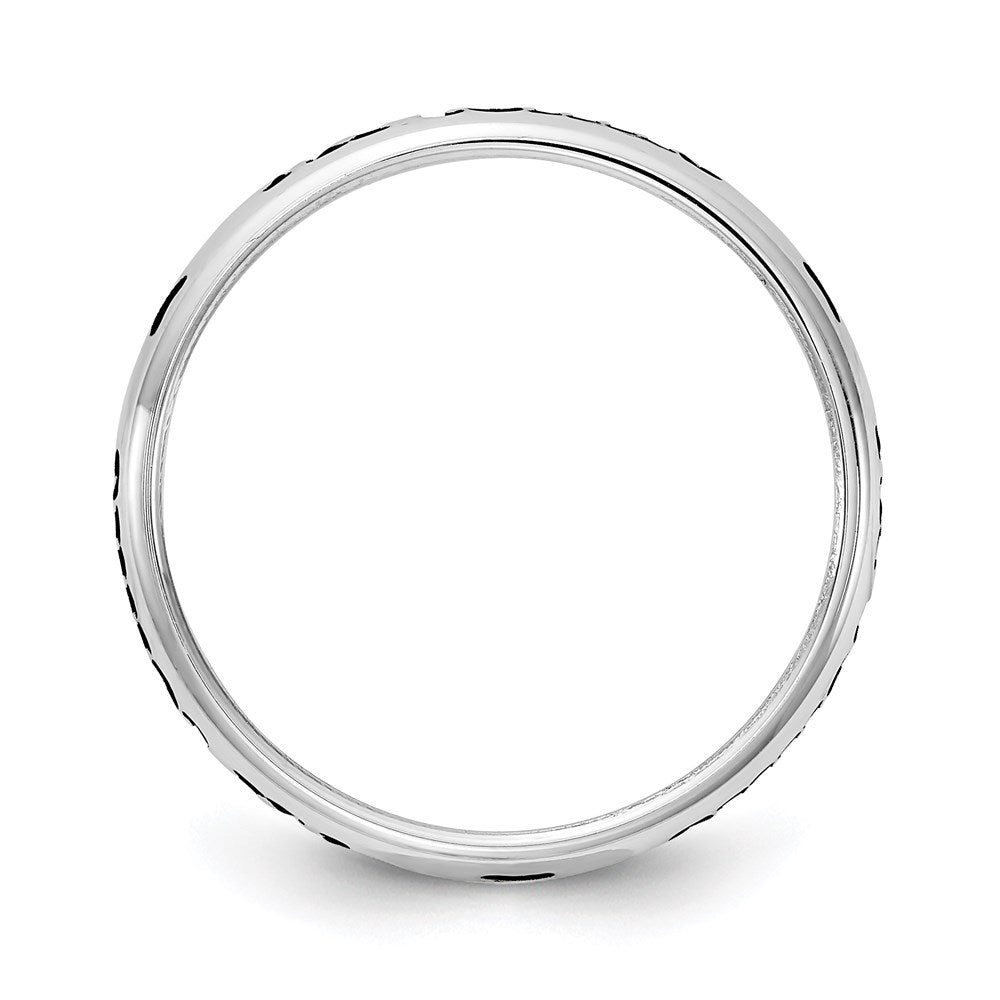Sterling Silver 3mm Half Round Size 6 Band