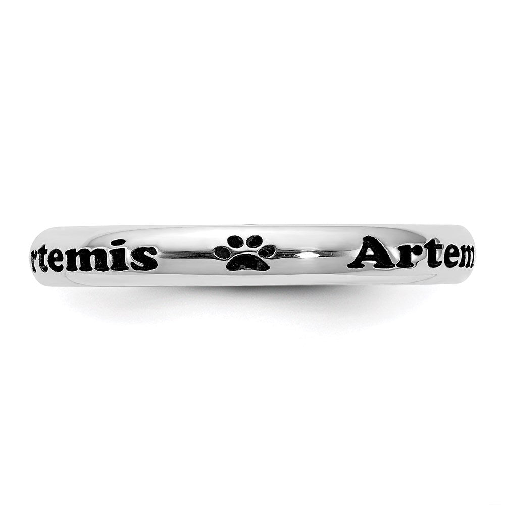 Sterling Silver 3mm Half Round Size 6 Band