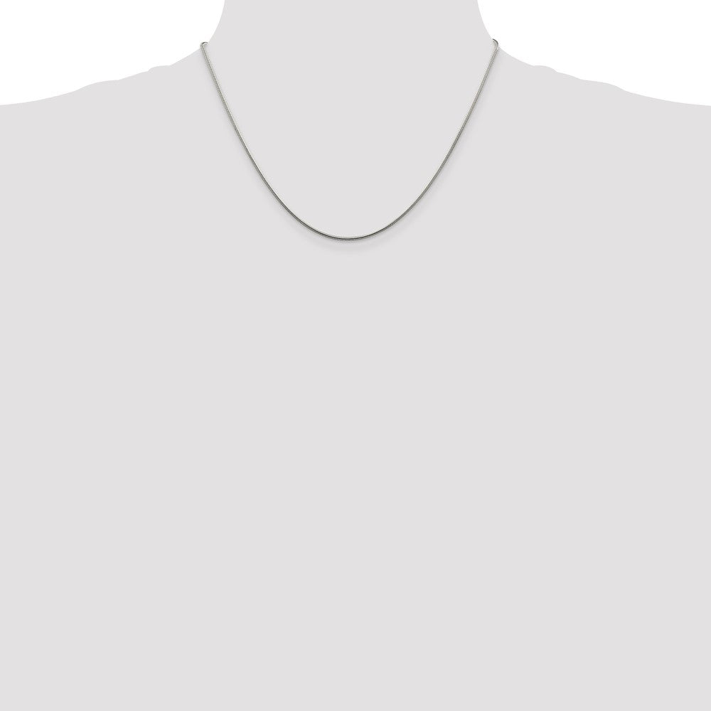 Sterling Silver 1.25mm Snake Chain