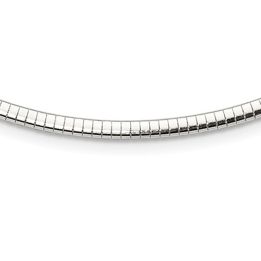 Sterling Silver 3mm Cubetto Necklace