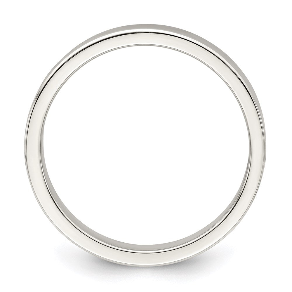Sterling Silver 3mm Lightweight Flat Size 12.5 Band