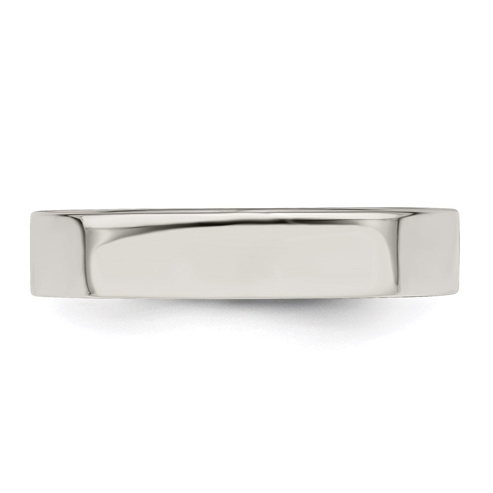 Sterling Silver 4mm Lightweight Flat Size 11 Band
