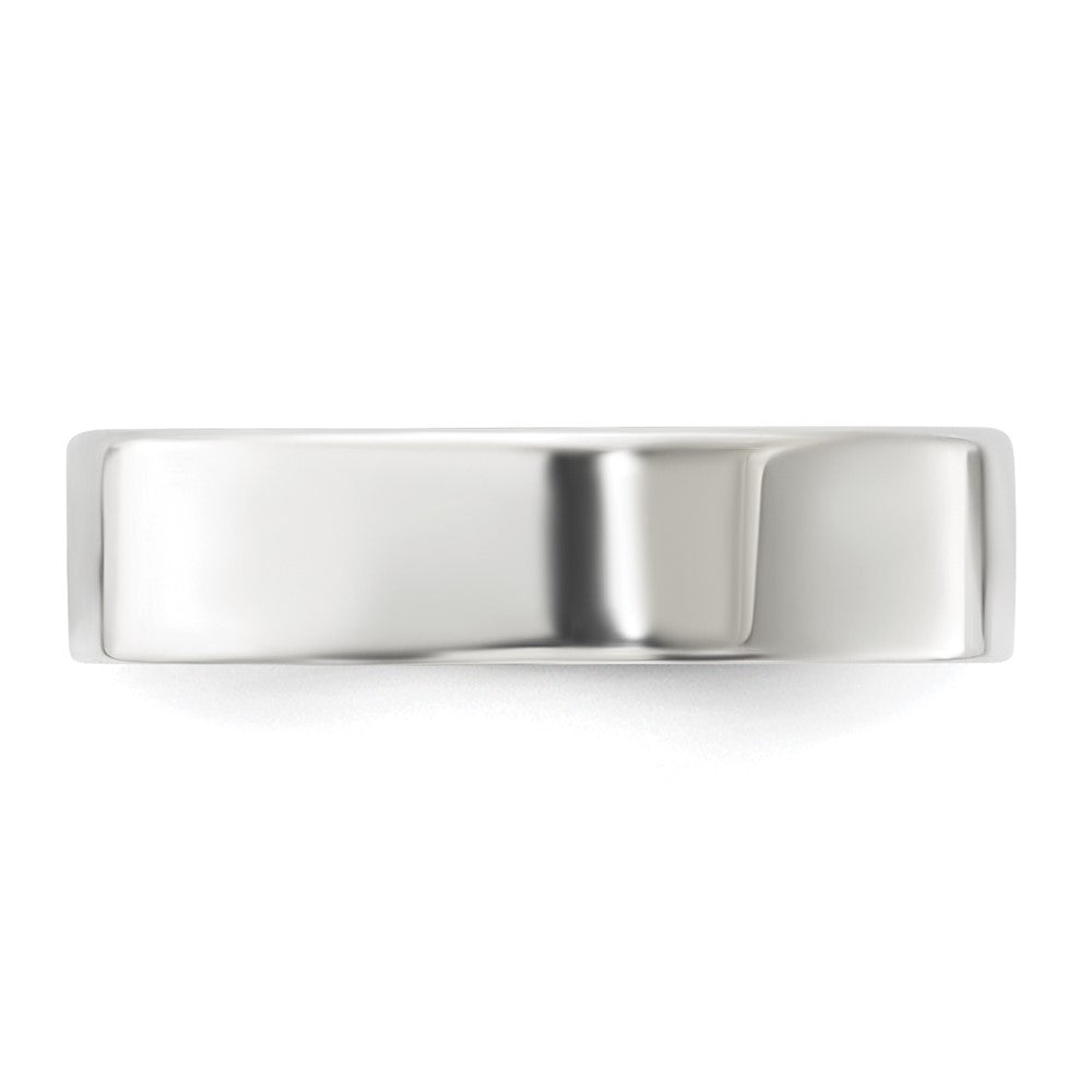 Sterling Silver 5mm Lightweight Flat Size 9.5 Band