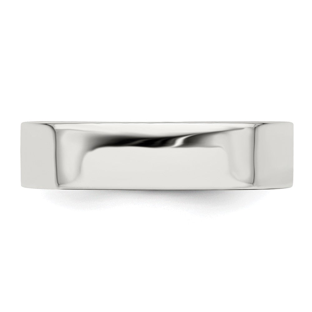 Sterling Silver 5mm Lightweight Flat Size 13 Band