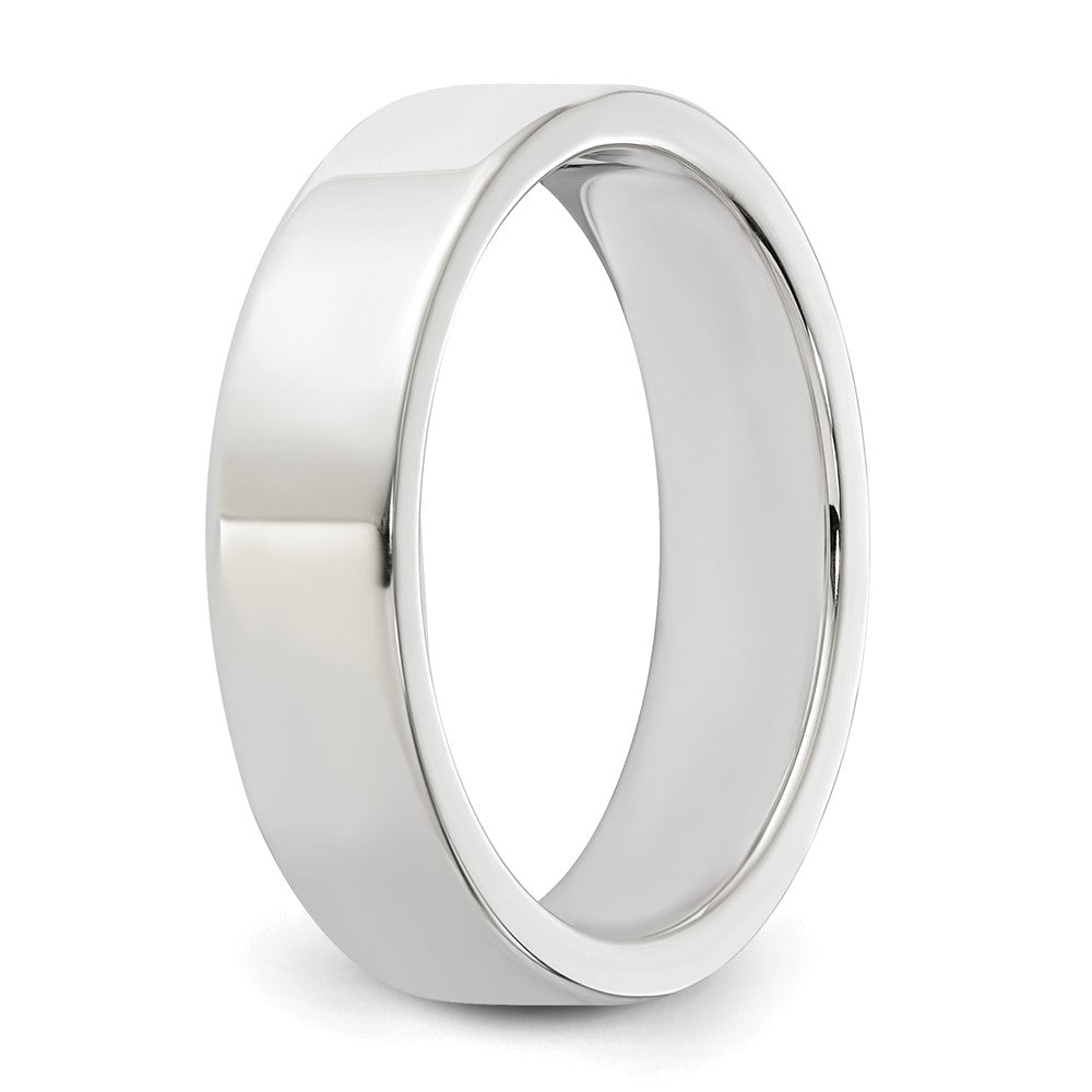 Sterling Silver 5mm Lightweight Flat Size 13.5 Band