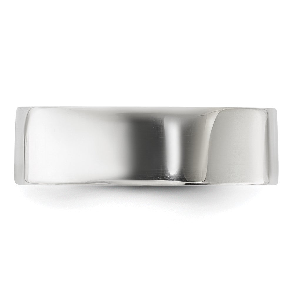 Sterling Silver 6mm Lightweight Flat Size 4 Band