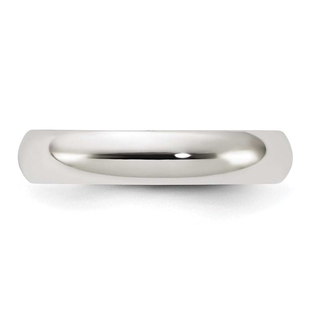 Sterling Silver 4mm Half Round Size 12.5 Band