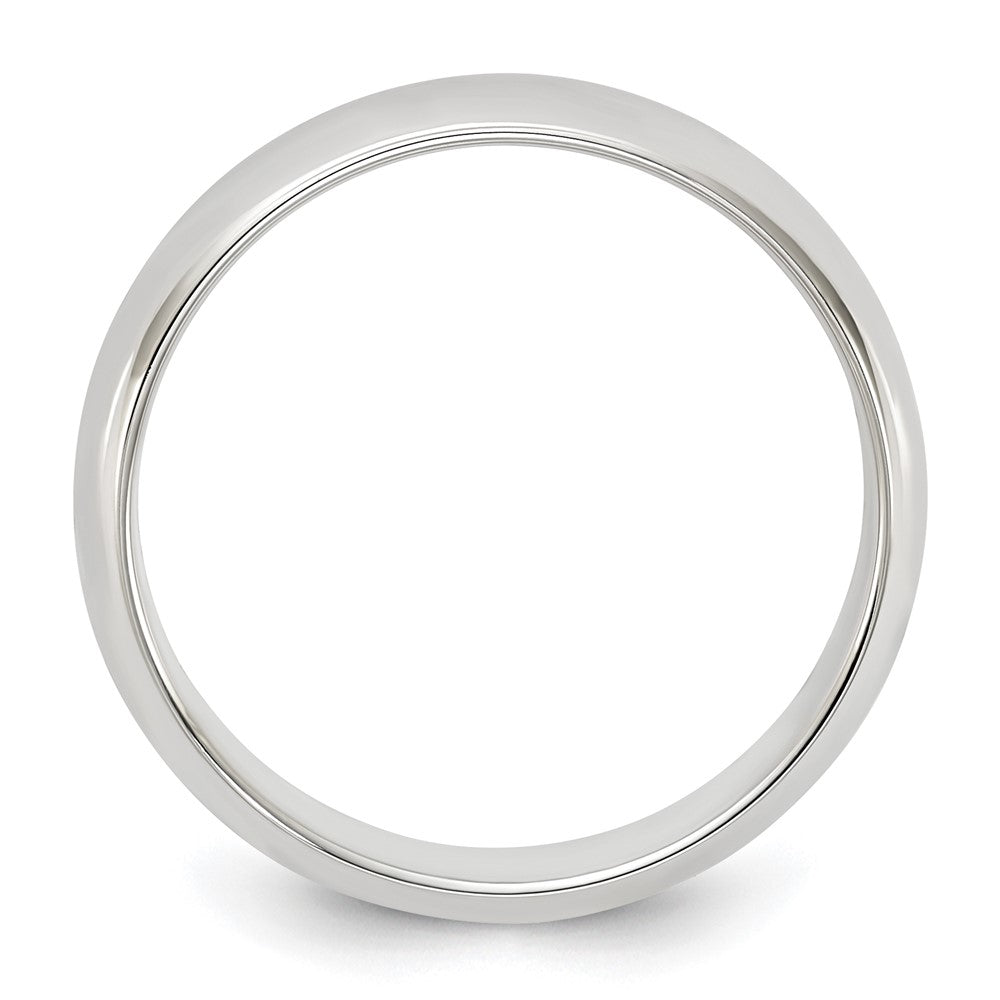 Sterling Silver 5mm Half Round Size 11.5 Band