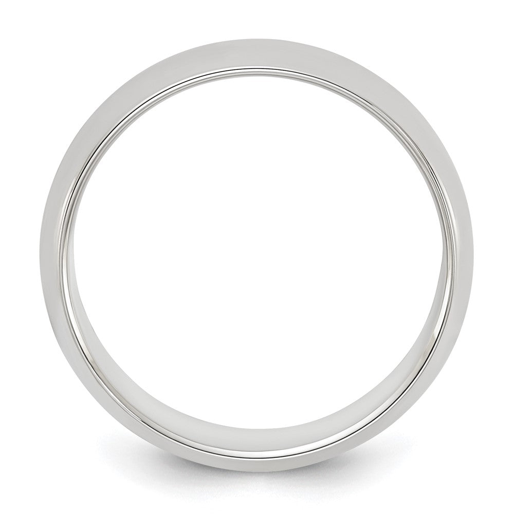 Sterling Silver 6mm Half Round Size 11.5 Band