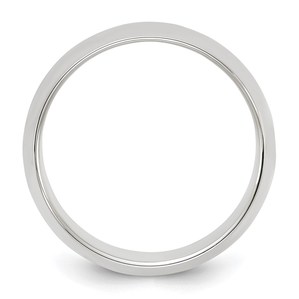 Sterling Silver 8mm Half Round Size 11 Band