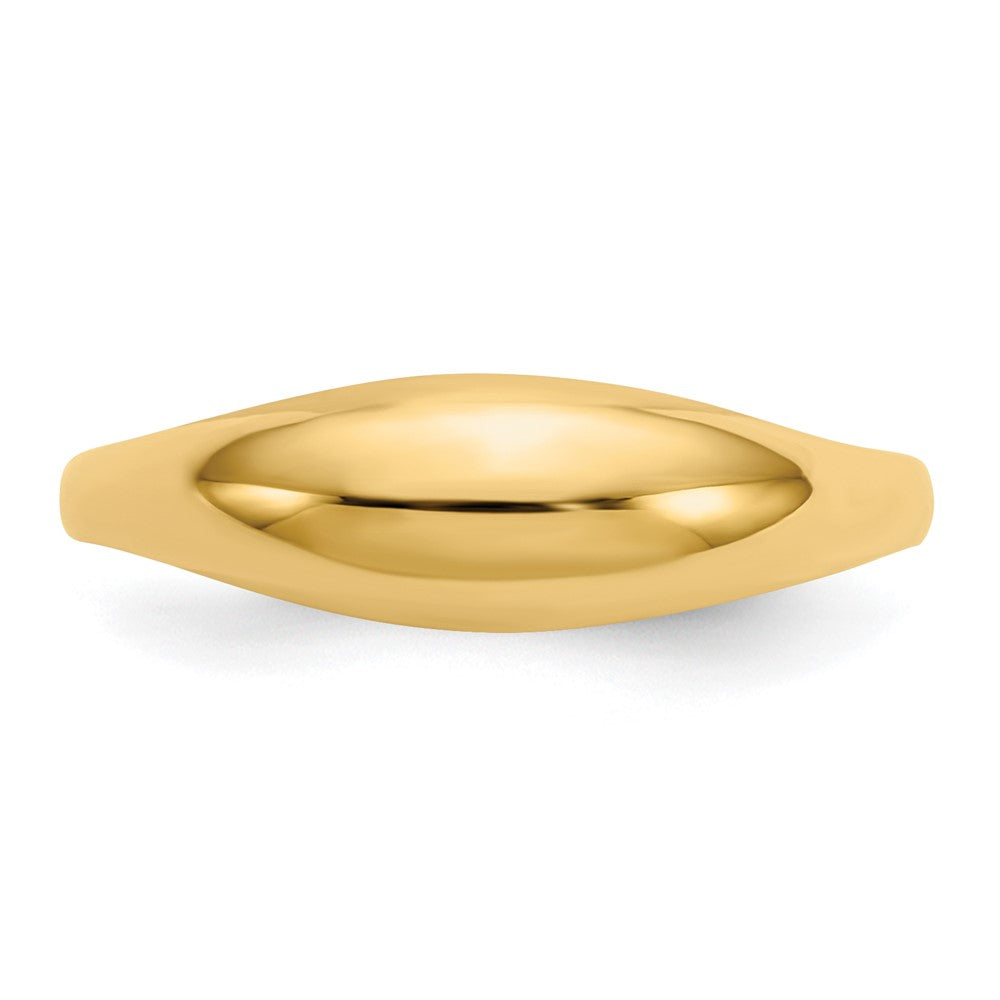 14k Polished Dome Ring