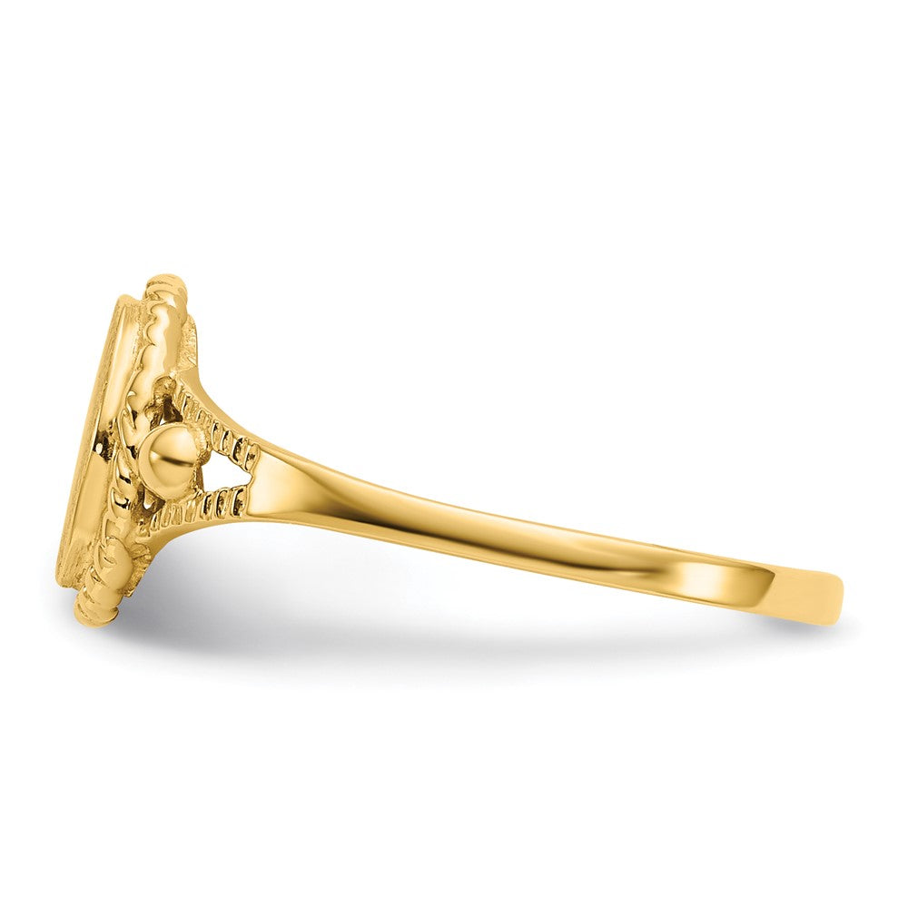 10k Fancy Signet Ring