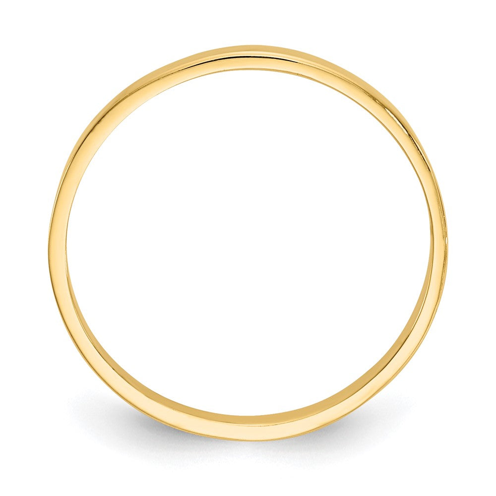 14K High Polished Band Ring