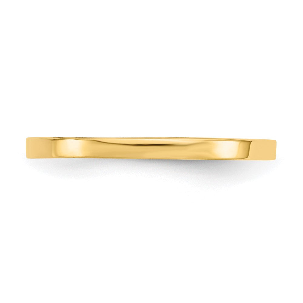 14K High Polished Band Ring