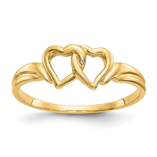 14K Heart Ring