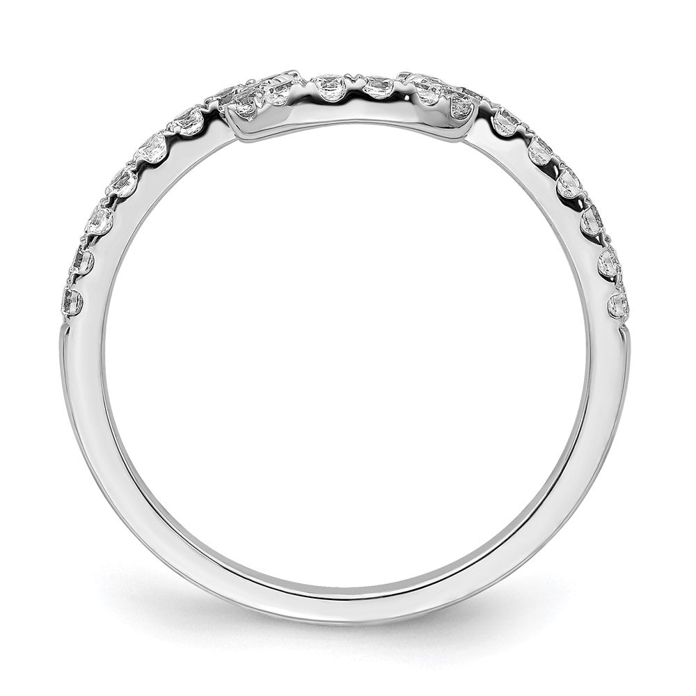 14k White Gold Diamond Ring
