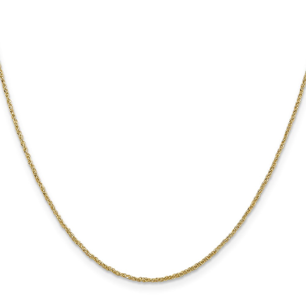 14K Yellow Gold 1.1mm Ropa Chain