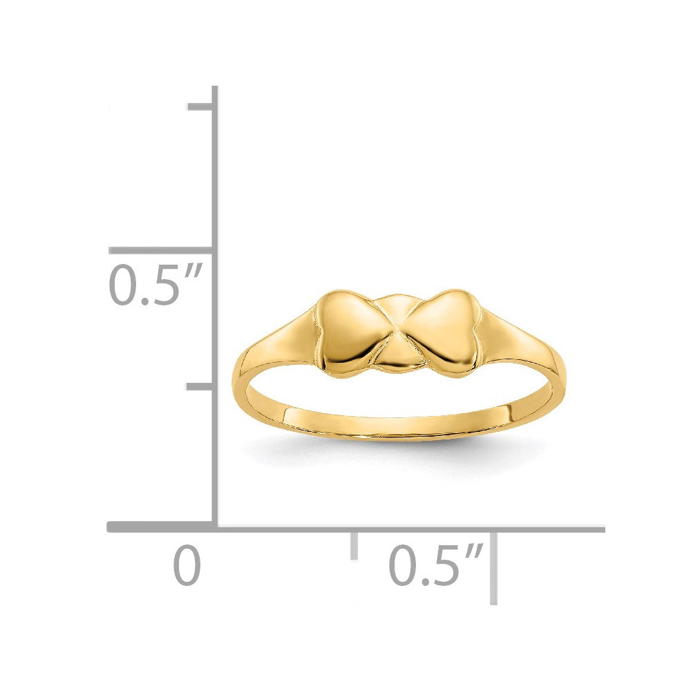14k Madi K Heart Ring