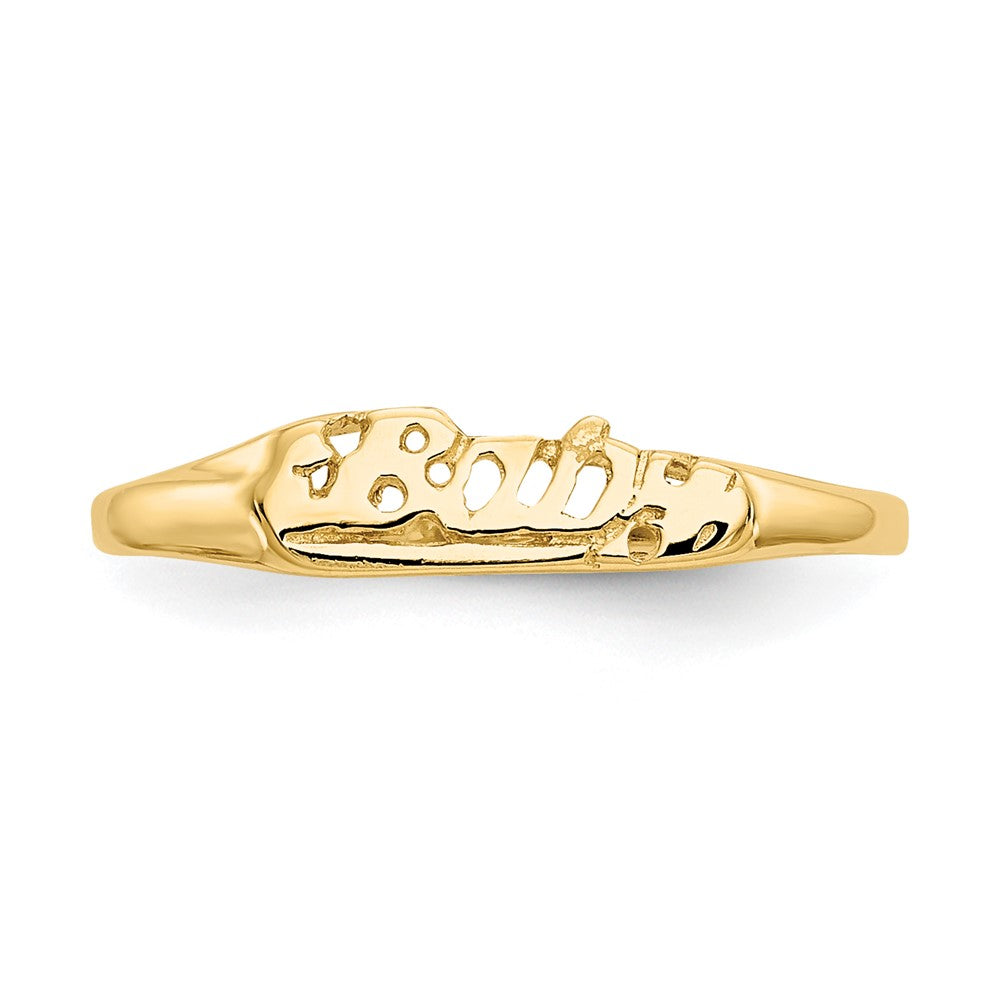 14k Yellow Gold Madi K Baby Ring