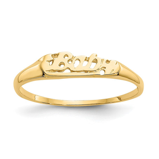 14k Yellow Gold Madi K Baby Ring