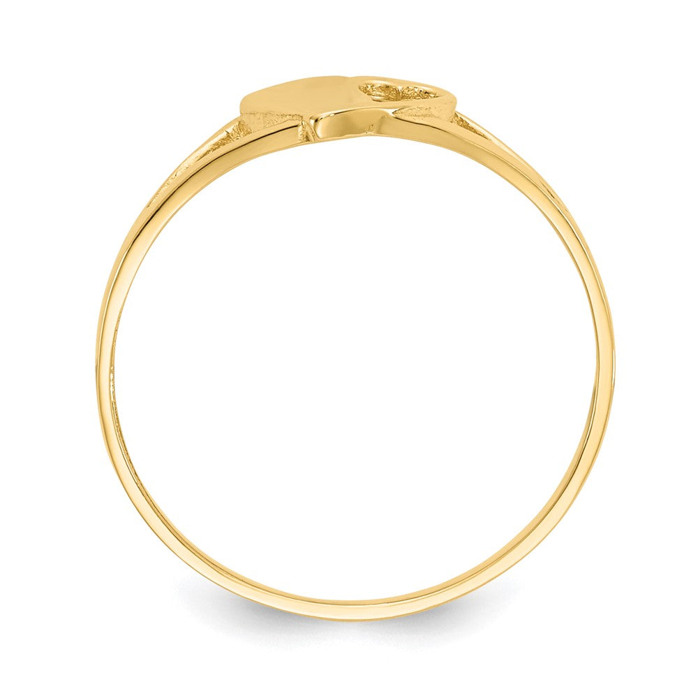 14k Madi K Heart Ring
