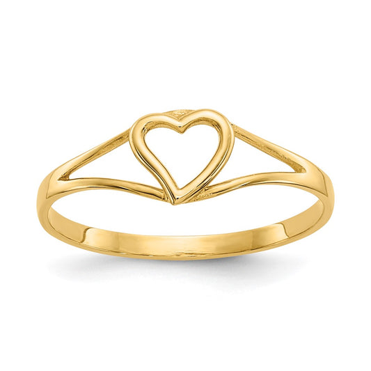 14k Madi K Heart Ring