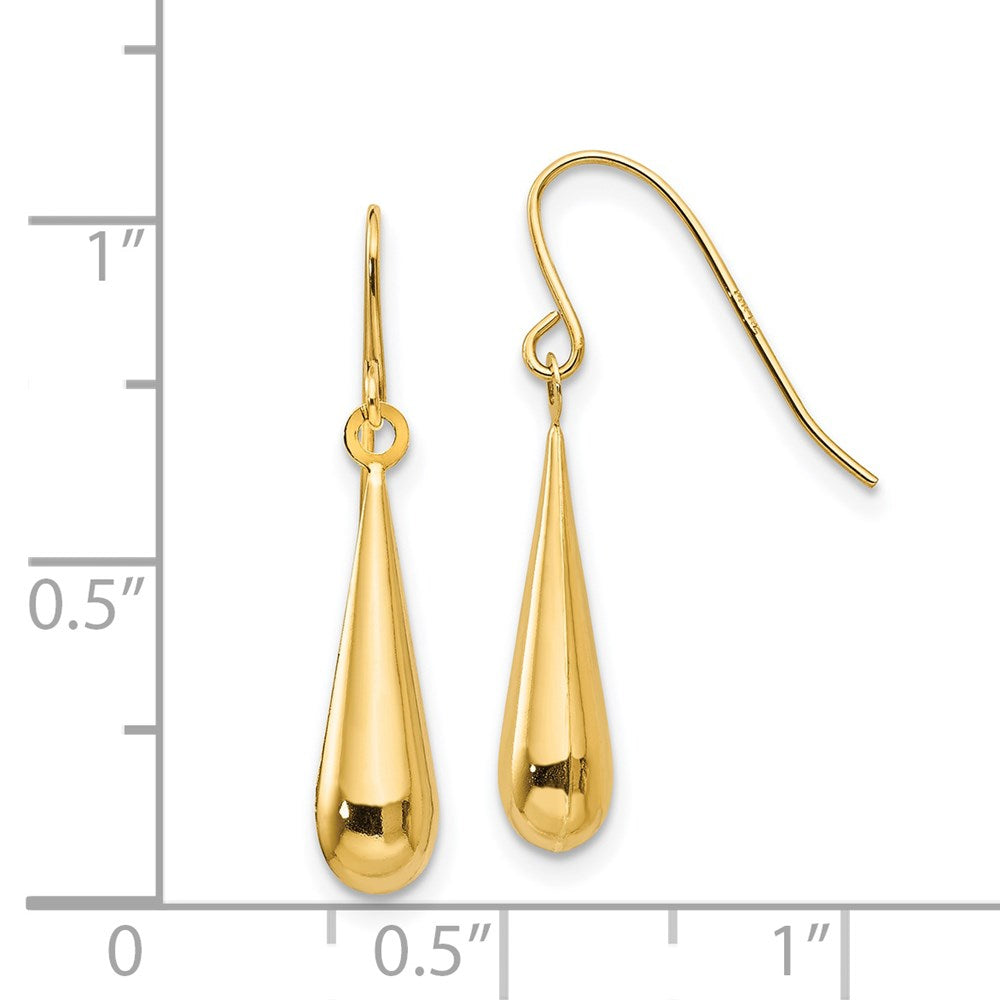 14k Madi K Teardrop Dangle Earrings