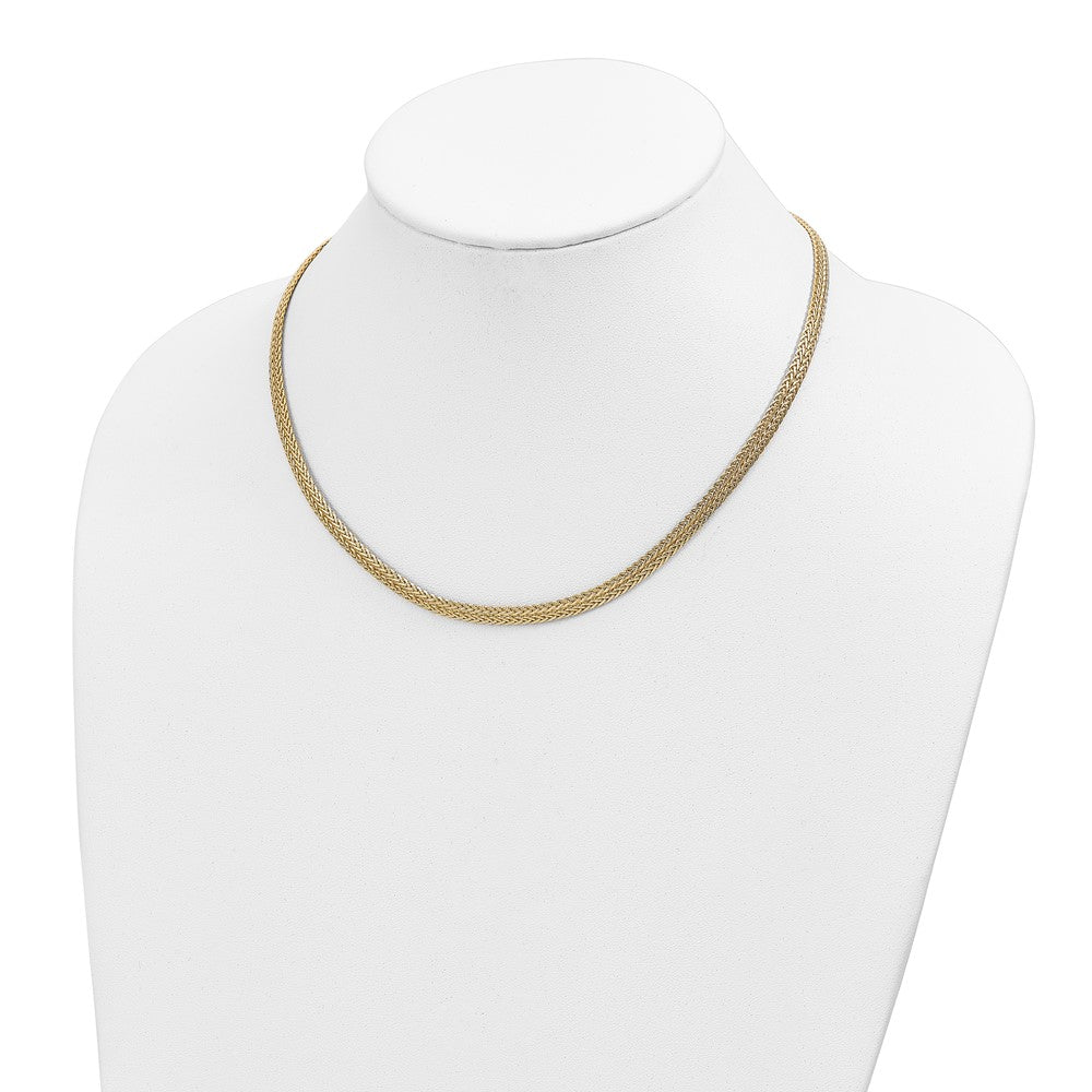 14K Polished Fancy Necklace