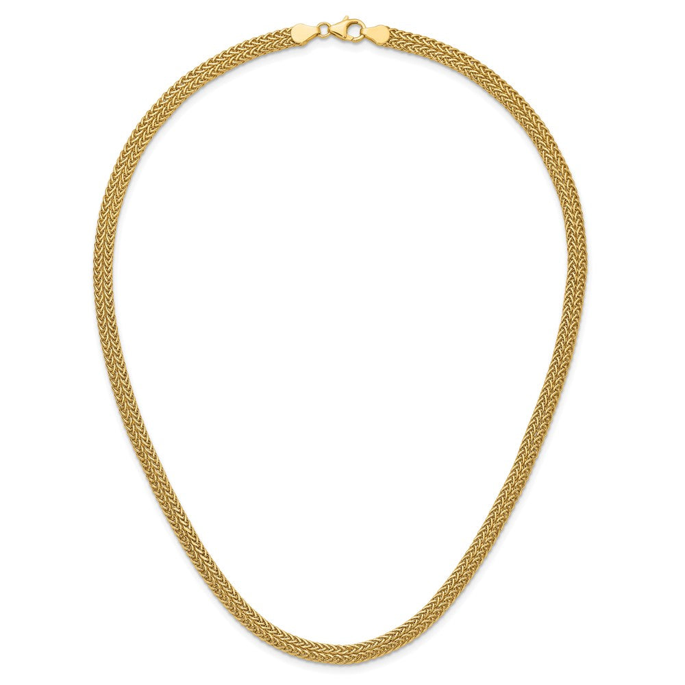 14K Polished Fancy Necklace