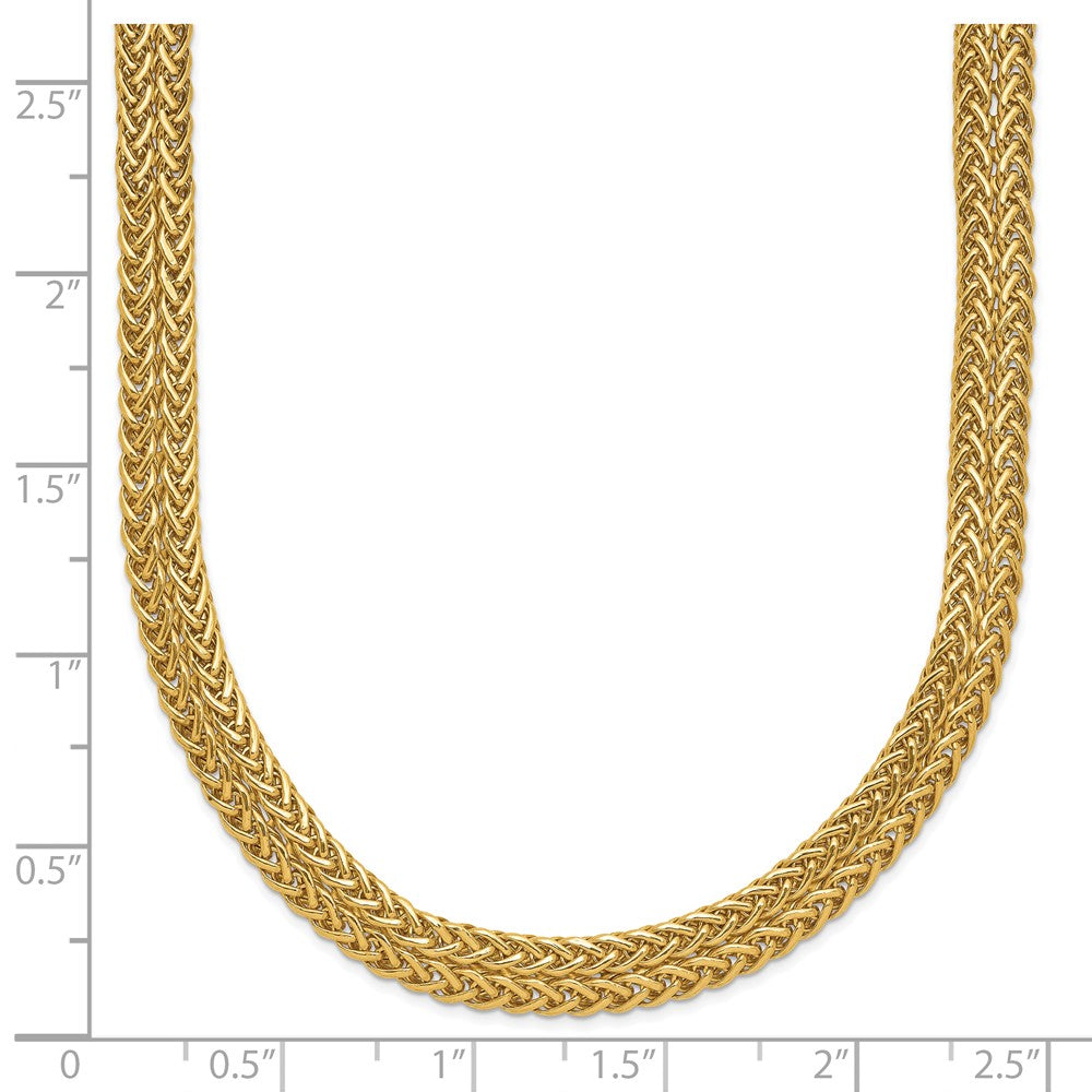 14K Polished Fancy Necklace