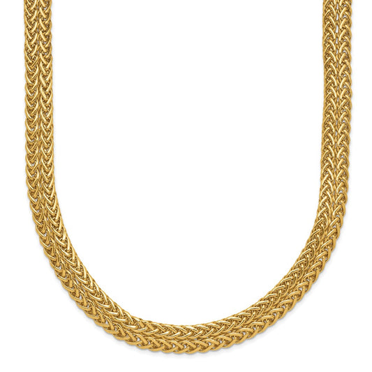 14K Polished Fancy Necklace