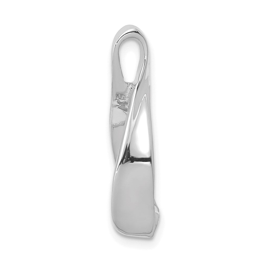 14k White Gold Fits up to 2mm Omega/ 4mm Reversible Omega Slide