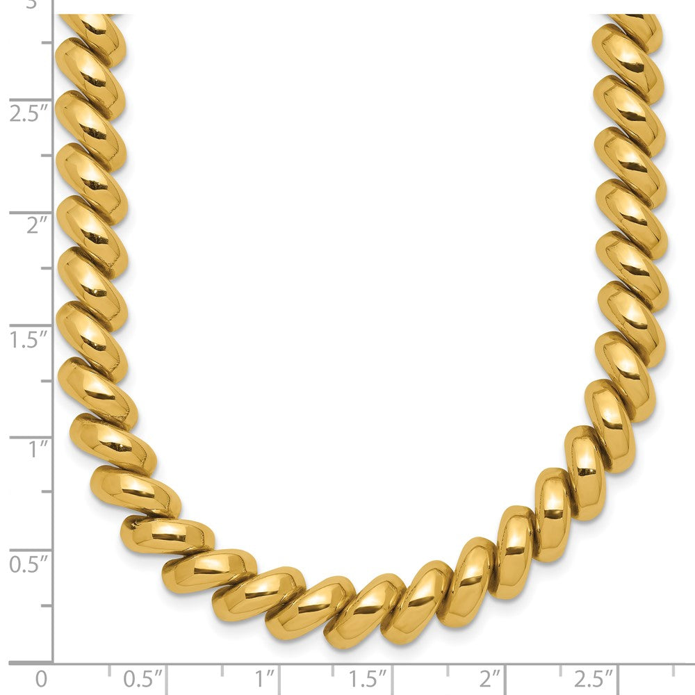 14k Polished San Marco Necklace