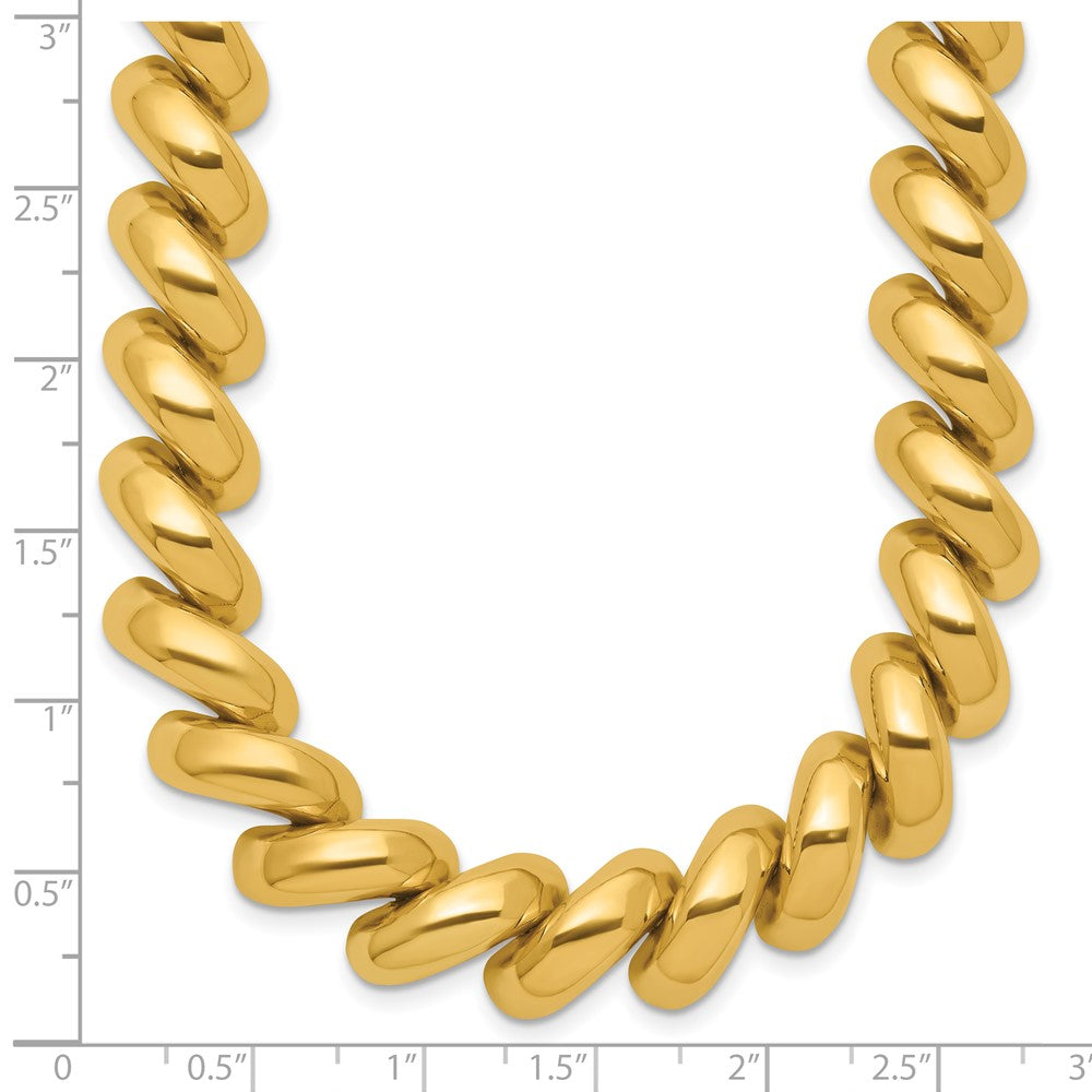 14k Polished San Marco Necklace