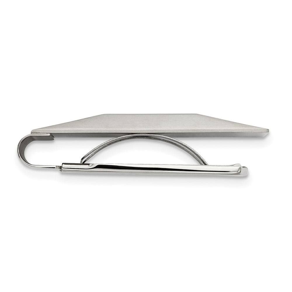 Chisel Stainless Steel Brushed and Polished Money Clip
