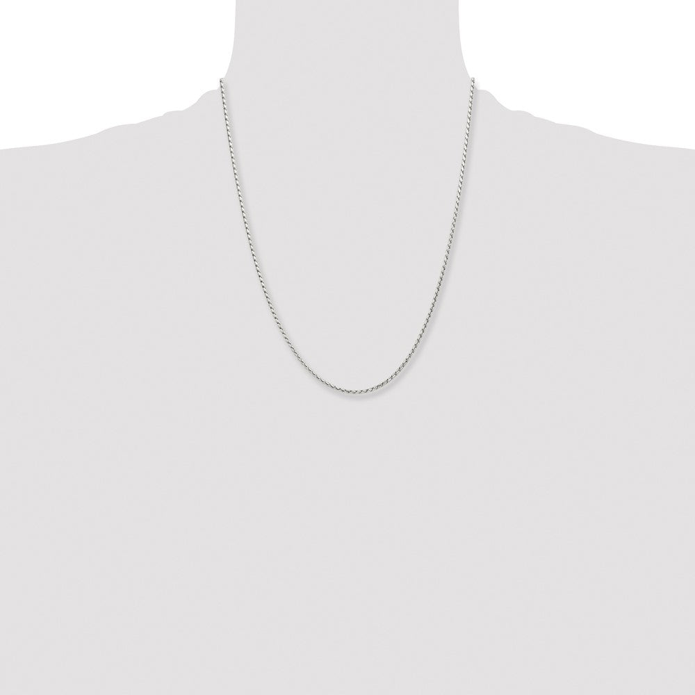 Chisel Stainless Steel Polished 2.5mm 22 inch Fancy Link Chain