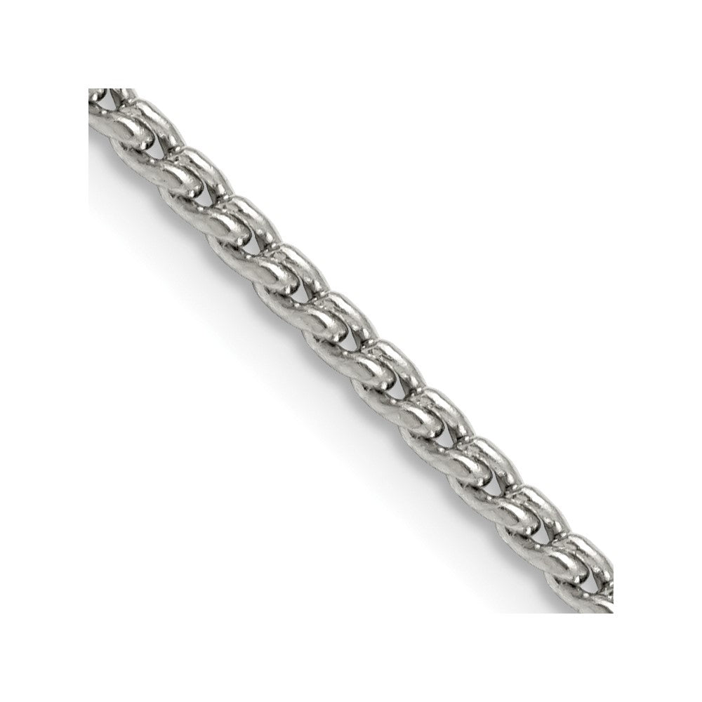 Chisel Stainless Steel Polished 2.5mm 22 inch Fancy Link Chain
