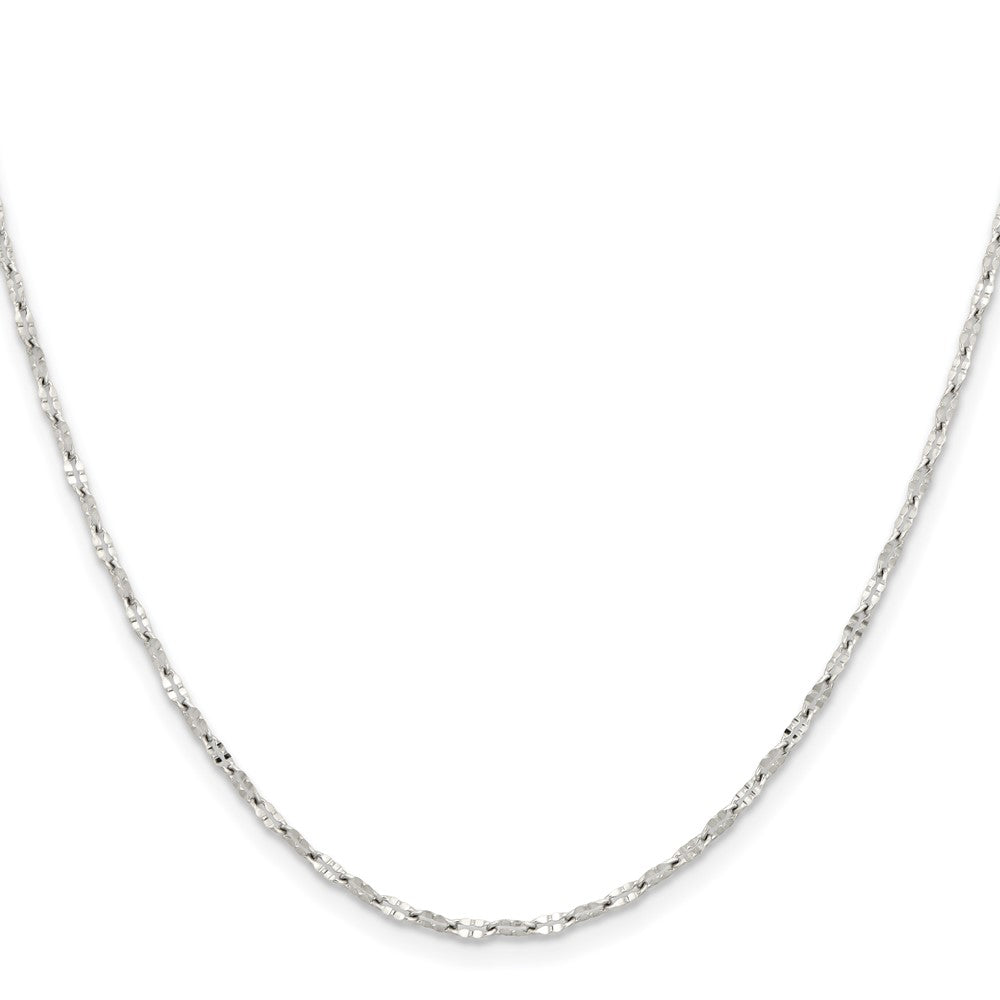 Chisel Stainless Steel Polished 16 inch Fancy Link Chain