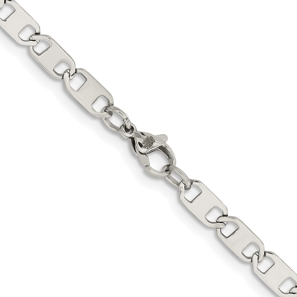 Chisel Stainless Steel Polished 5mm 20 inch Anchor Chain